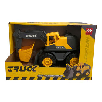 Summertime Graafmachine 25 cm Geel/Zwart
