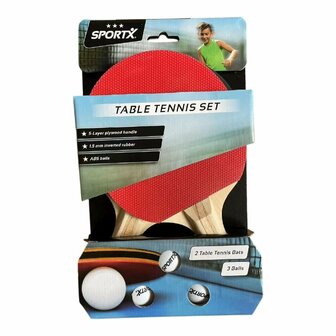 SportX Tafeltennisset 3 Sterren