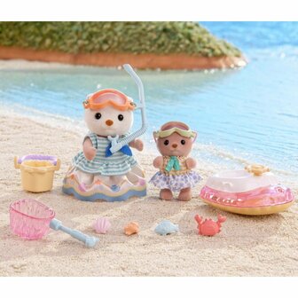 Sylvanian Families 5804 Zeeotter Splashy Snorkel Set