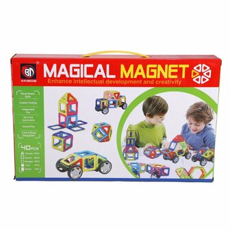 Magnetische Tegels Diverse Vormen 40-delig