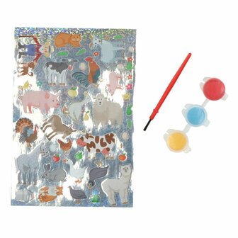 Creafun Schilderen op Canvas + Stickers