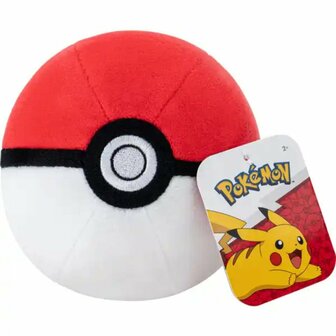 Pok&eacute;mon Pluche Pokeball Assorti