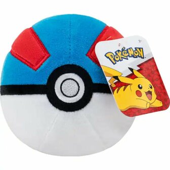 Pok&eacute;mon Pluche Pokeball Assorti