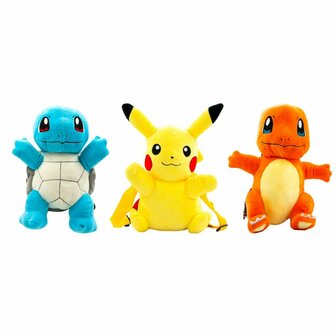Pok&eacute;mon 3D Pluche Rugtas Assorti