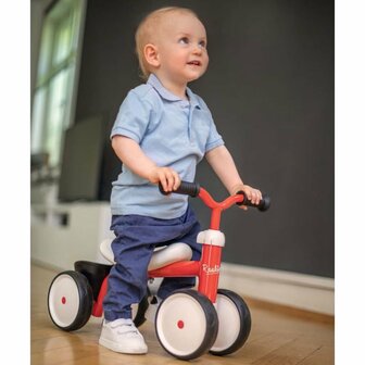 Smoby Rookie Loopfiets Rood/Wit