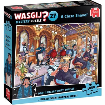 Jumbo Puzzel Wasgij Mystery 27 Vlam in de Pan! 1000 Stukjes