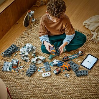 Lego City 60470 Onderzoekstrein op de Noordpool