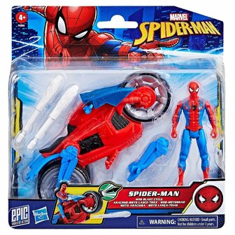 Spiderman Motor met Figuur