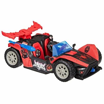 Spiderman Venomversus Blast Racer met Figuur