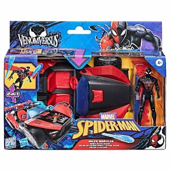 Spiderman Venomversus Blast Racer met Figuur