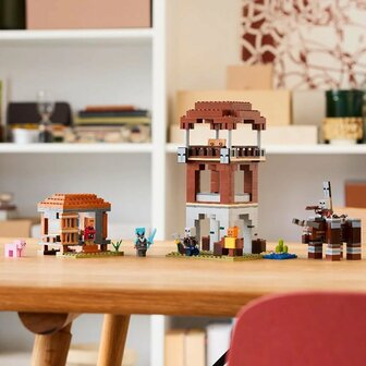 Lego Minecraft 21278 De Plunderaar Buitenpost en Verwoester