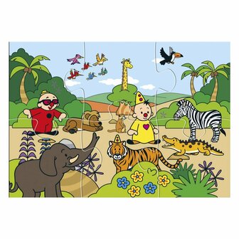 Bumba Puzzel Jungledieren 6 Stukjes