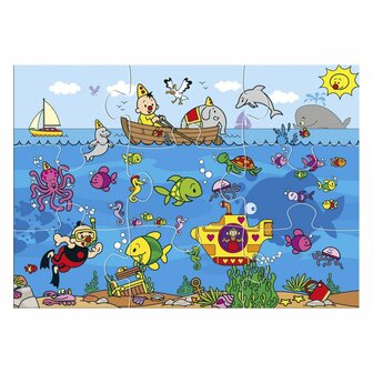 Bumba Puzzel Zeedieren 9 Stukjes