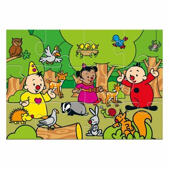 Bumba Puzzel Bosdieren 12 Stukjes