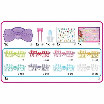 Aquabeads Disney Princess Nagelstudio