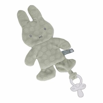 Nijntje Fluffy Speendoekje Groen
