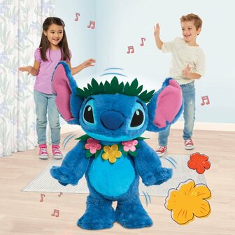 Disney Stitch Knuffel 38 cm + Geluid
