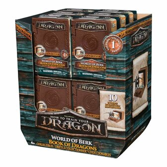 How To Train Your Dragon Book of Dragons Display 12 Stuks