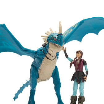 How To Train Your Dragon Nadder and Astrid