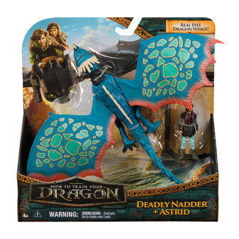 How To Train Your Dragon Nadder and Astrid