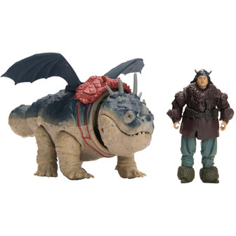 How To Train Your Dragon Gronckle and Fishlegs