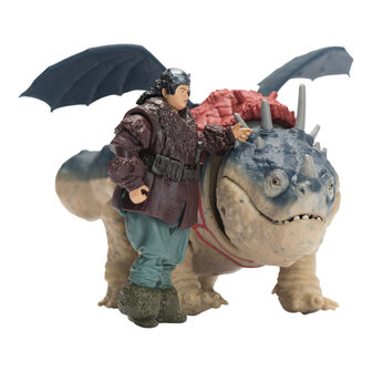 How To Train Your Dragon Gronckle and Fishlegs