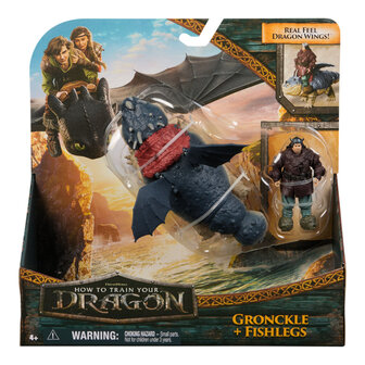 How To Train Your Dragon Gronckle and Fishlegs