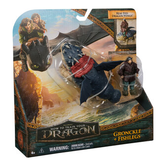 How To Train Your Dragon Gronckle and Fishlegs
