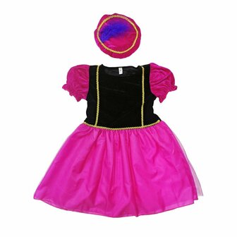 Pietenjurk 98-104 Roze/Paars