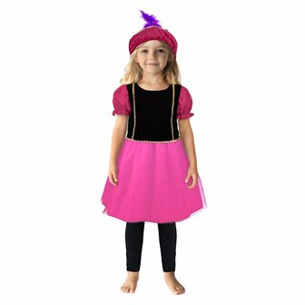 Pietenjurk 110-116 Roze/Paars