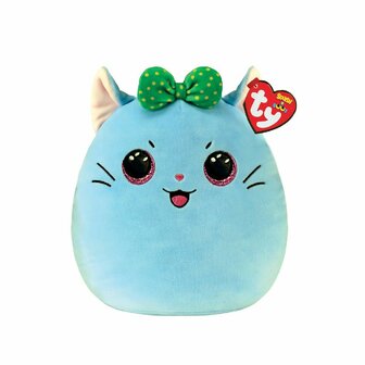 TY Squish a Boo Knuffelkussen Kat Kirra 23x19x12 cm