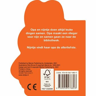 Nijntje Boek Nijntje en Opa
