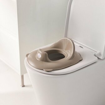 Rotho TILO Toiletverkleiner Toilettrainer Cappuccino