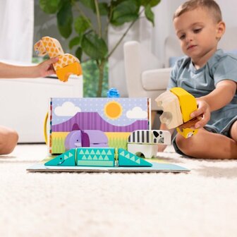 Melissa &amp; Doug Blockables Safari Set 34-delig