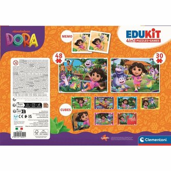 Clementoni Edukit 4in1 Dora The Explorer