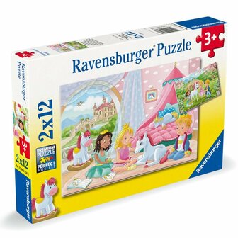 Ravensburger Puzzel Prince &amp; Princess 2x12 Stukjes