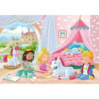 Ravensburger Puzzel Prince &amp; Princess 2x12 Stukjes