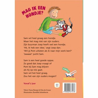 Kluitman Boek AVI M4 Mag Ik Een Hondje?