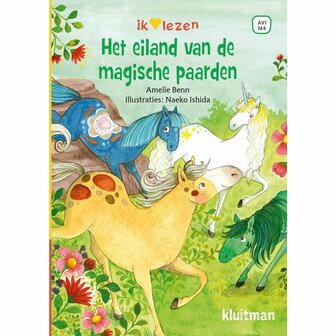 Kluitman Boek AVI M4 Het Eiland van de Magische Paarden
