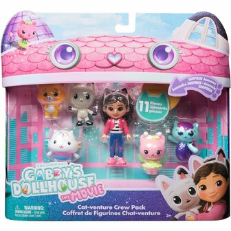 Gabby&#039;s Dollhouse The Movie Speelfigurenset