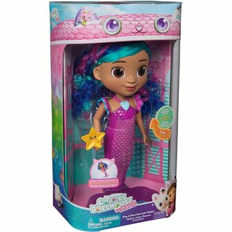 Gabby&#039;s Dollhouse The Movie Gabby Meermin Pop + Licht en Geluid