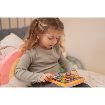 VTech Baby Tiptop Tablet + Licht en Geluid Geel