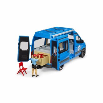 Bruder 02684 MB Sprinter Camper met Chauffeur