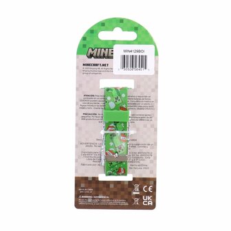 Minecraft LED Horloge Groen