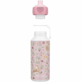 Mepal Pop-Up Drinkfles Little Dutch Fairy Garden 400 ml Roze