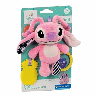Clementoni Baby Disney Stitch Soft Rattle Knuffel Angel
