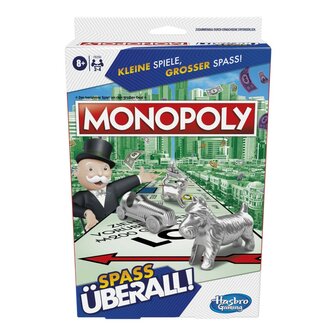 Hasbro Gaming Grab and Go Monopoly