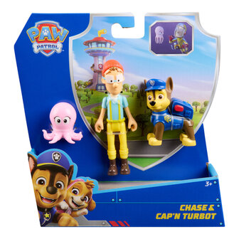 Paw Patrol Chase &amp; Kapitein Turbot