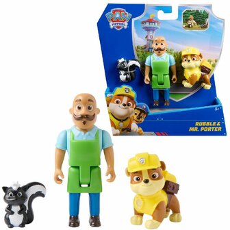 Paw Patrol Rubble &amp; Meneer Porter