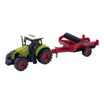 Dutch Farm Tractor met Trailer + Licht en Geluid Assorti
